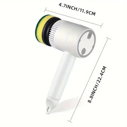 Electric Cleaning Brush 3-in-1 Handheld Kitchen Cleaner Cordless Spin Scrubber