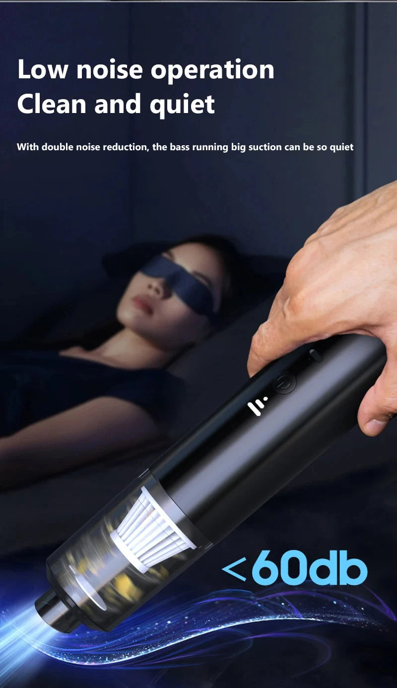 New Car Vacuum Cleaner Wholesale Portable Wireless Handheld Mini Blower 4-in-1 Car Vacuum Home & Car Use Accessories