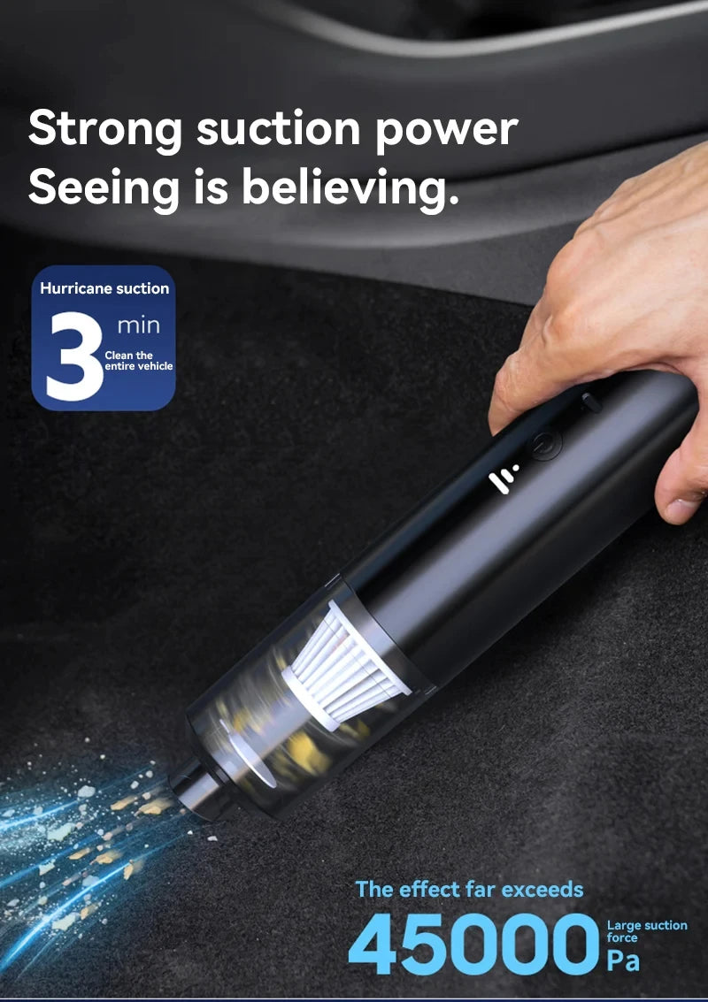 New Car Vacuum Cleaner Wholesale Portable Wireless Handheld Mini Blower 4-in-1 Car Vacuum Home & Car Use Accessories