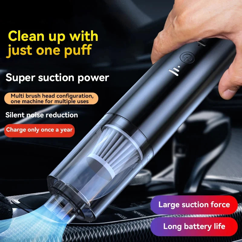 New Car Vacuum Cleaner Wholesale Portable Wireless Handheld Mini Blower 4-in-1 Car Vacuum Home & Car Use Accessories